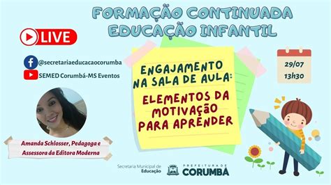 FormaÇÃo Continuada EducaÇÃo Infantil Youtube