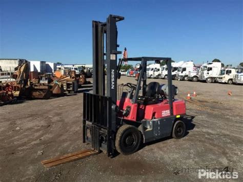 Used Nissan Pj A U Counterbalance Forklift In Listed On Machines U