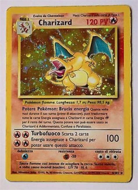 Wizards Pok Mon Carta Collezionabile Charizard Set Base Catawiki