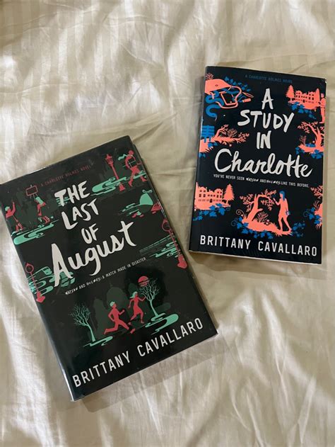 Book Series A Study In Charlotte The Last Of August By Brittany