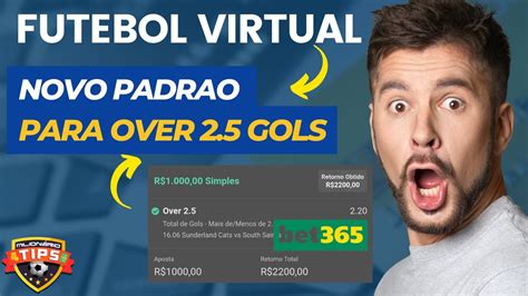 Bet 365 Novo Padrao Para OVER 2 5 GOLS No Futebol Virtual YouTube