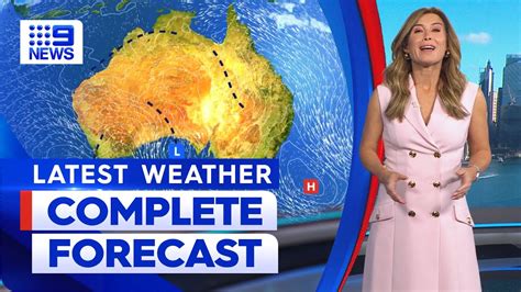 Australia Weather Update Trough Could Trigger Isolated Showers In Queensland 9 News Australia