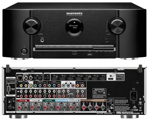 Marantz Sr Front Rear