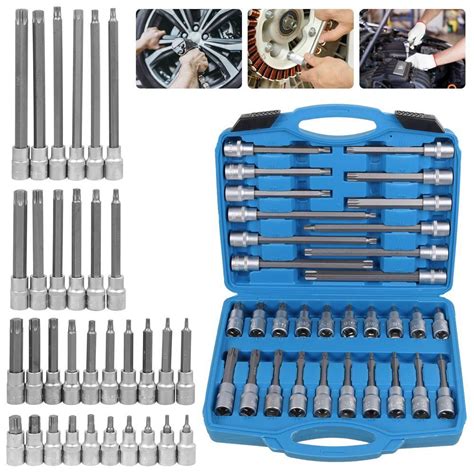 X Innenvielzahn Torx N Sse Steckschl Ssel Set Zoll Werkzeug