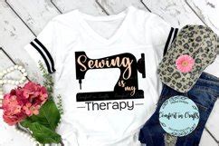 Sewing Is My Therapy SVG 2587925