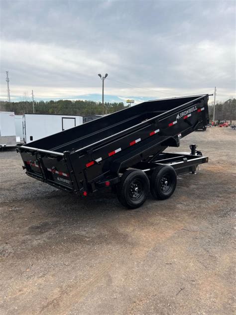 Used Norstar Iron Bull Ft X Ft K Tandem Axle Bumper Pull Dump