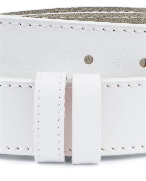 Buy White Belt Men S Without Buckle