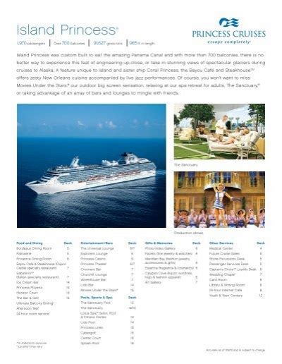 Island PrincessÂ® Onesource Princess Cruises