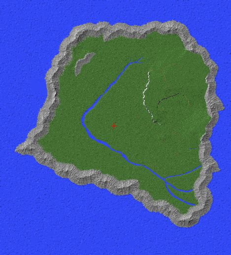 Isla Sorna Novel Version Full Size Minecraft Map