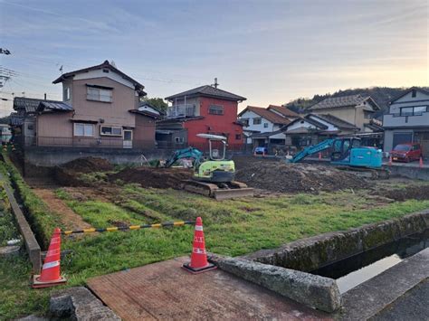 【20230323】造成工事始まりました！ 舞鶴市で新築・注文住宅を建てるならヤマモト工務店