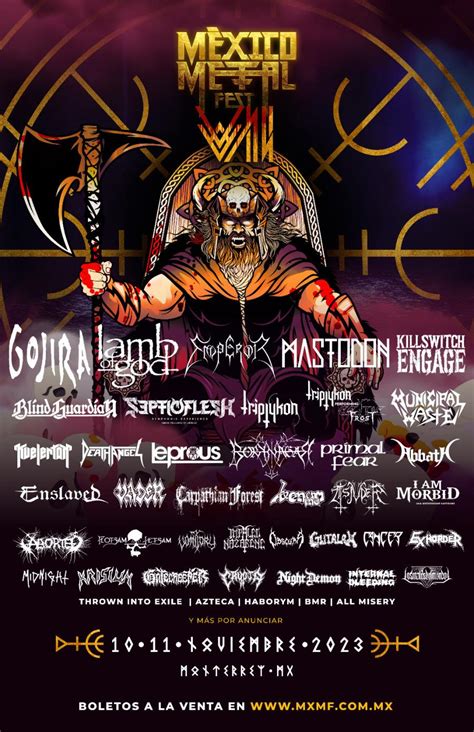 Mexico Metal Fest D As Monterrey M Xico