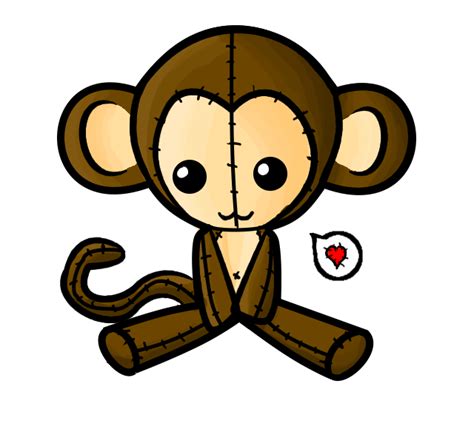 Monkey Plushie By Maybirdfan On Deviantart