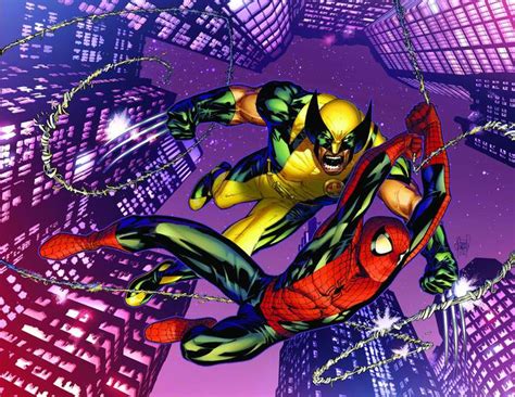 Astonishing Spider Man And Wolverine Dc Leaguers