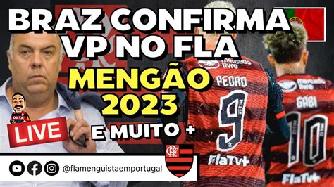 LIVE MARCOS BRAZ CONFIRMA VÍTOR PEREIRA NO FLAMENGO NEGOCIAÇÕES NO