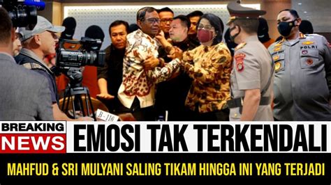 MAHFUD DAN SRI MULYANI SALING BAKU HANTAM BREAKING NEWS INFOTAMA