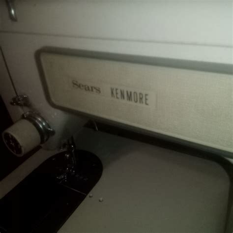 Kenmore Sears Model 5186 Sewing Machine W Table And Foot Pedal Rare