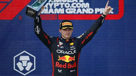 Max Verstappen Storms Through The Field To Take Win At F1 Miami GP Red