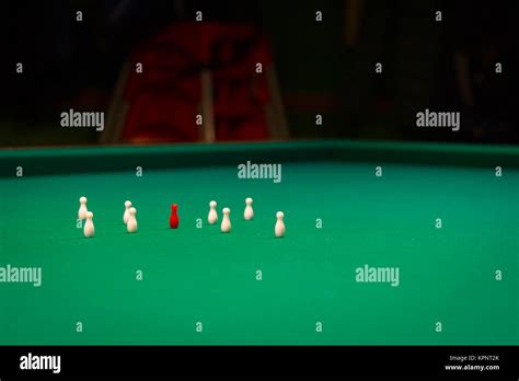 Billiards Game Of Carom Stock Photo Alamy