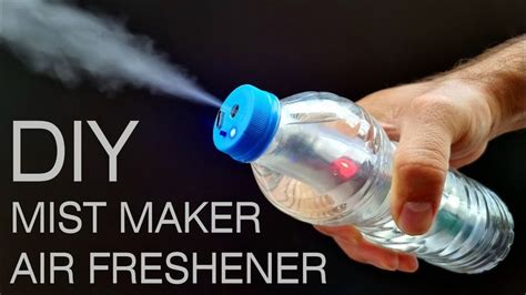 How To Make A Humidifier Using Water Bottle At Home Diy Mist Maker Humidifier Diy Water