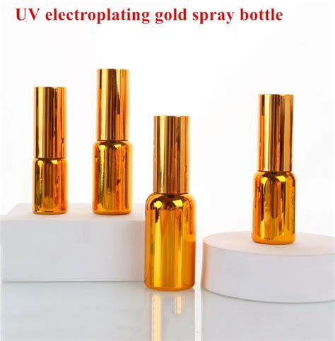 20ml 30ml 50ml Cosmetic Packaging Slant Shoulder With Electroplating