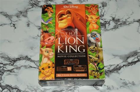 The Lion King Trilogy Dvd Disc Set For Sale Online Ebay