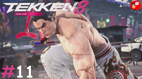 Tekken 8 11 Kazuya Mishima Arcade Kampf Schwer YouTube