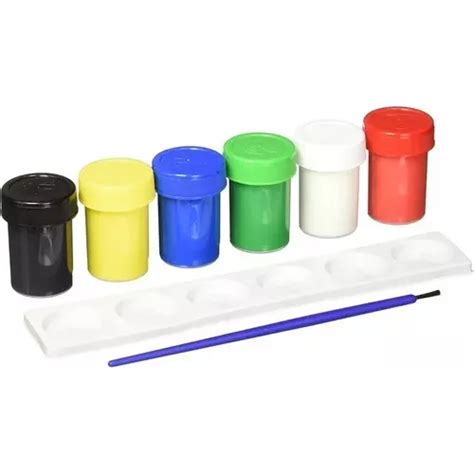 Pintura Témpera Escolar Pelikan 12 Colores De 25 Ml Godete Meses