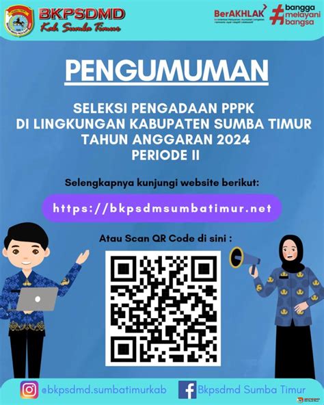 Pengumuman Seleksi Pppk Tahap Ii Kabupaten Sumba Timur Ta