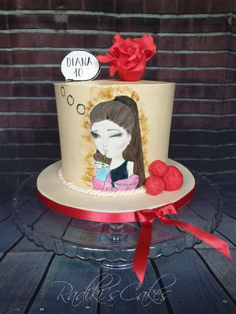 Ariana Grande Cake Decorated Cake By Radoslava Kirilova CakesDecor