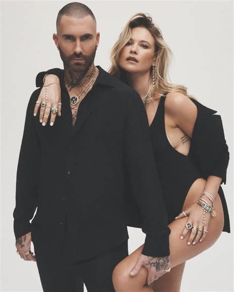 Adam Levine Dons Jacquie Aiche Jewelry for Rebel Heart Ad