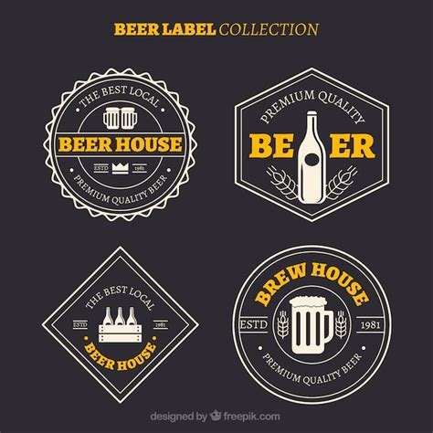 Logo De Cerveza Vectores Y Psd Gratuitos Para Descargar