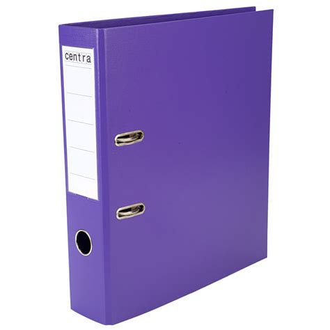 RVFM A4 Folder Lever Arch File 75mm Polypropylene Purple Rapid Online