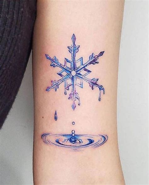 Snowflake Tattoo Ideas For Your Winter Ink Art And Design