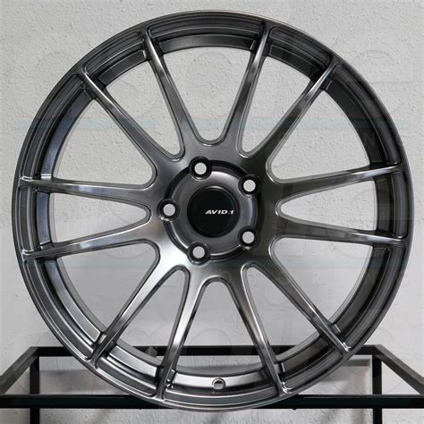 One 17x8 Avid1 Av20 5x1143 35 Hyper Black Wheel Rim 731 Ebay