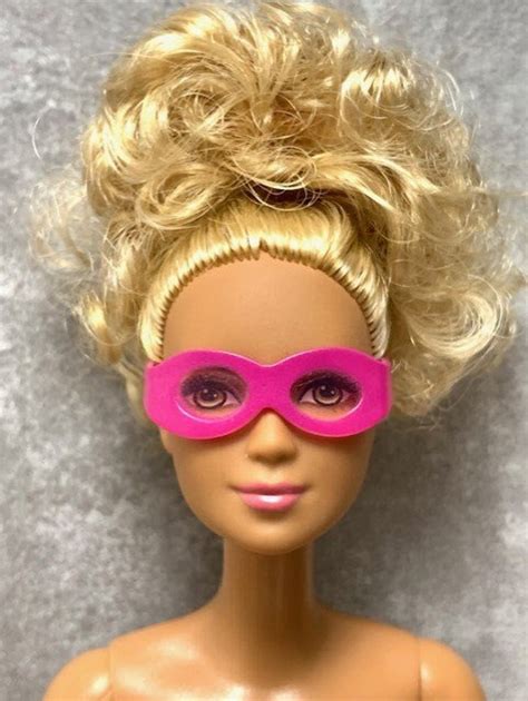 Barbie Doll Eyeglasses Pink Frame With See Thru Lense Scale 1 6 Etsy Canada