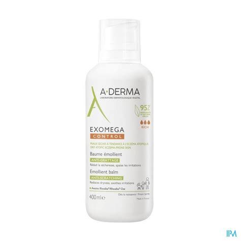 Aderma Exomega Control Balsem Emolierend Ml Apotheek Thiels