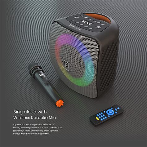 Buy Portronics Dash W Portable Bluetooth Speaker Built In Fm Radio