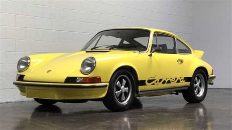 1973 Porsche 911 Carrera RS Has Motorsports Connections