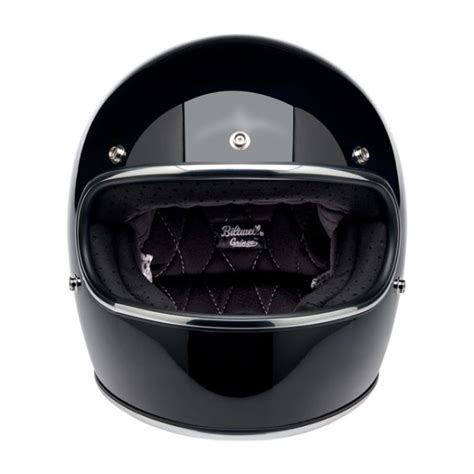 Casque Biltwell Gringo 22 06 Noir Brillant