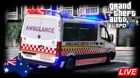 Ems Callout Updates Gta Lspdfr Australia Ambulance Service Nsw