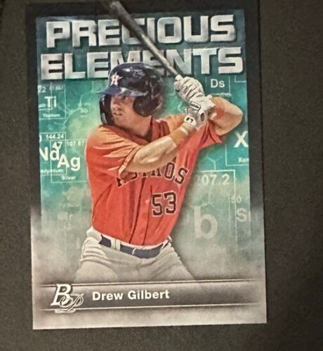 Bowman Platinum Precious Elements Drew Gilbert Pe Houston