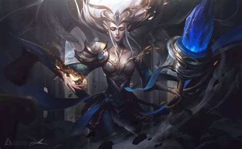 Wallpaper Al So Gambar Wanita Mengeja Liga Legenda Janna League