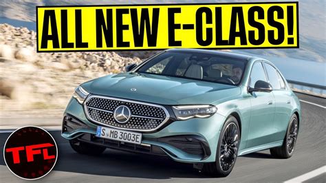 Heres Everything You Need To Know About The All New 2024 Mercedes Benz E Class Youtube