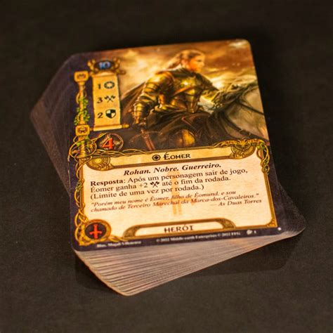 O Senhor Dos An Is Card Game Cavaleiros De Rohan Baralho Inicial