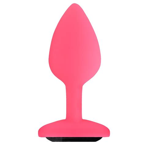 Plug Anal Coração Silicone Tamanho P Gall