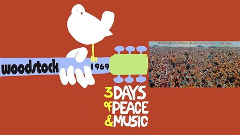 Woodstock 1969 Hop Vector Music Love Peace Sixties Hd Wallpaper