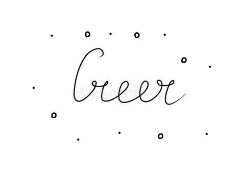 Creer Phrase Handwritten With A Calligraphy Brush Believe In Spanish