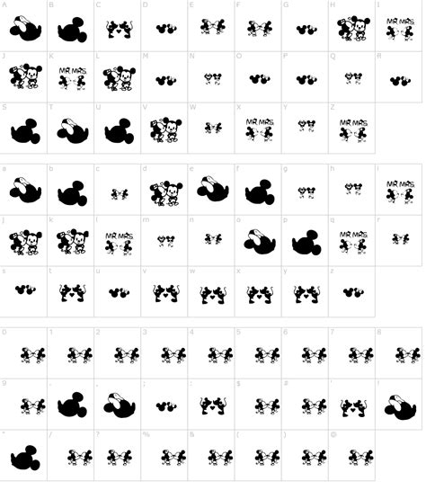 Mickey Mouse Font Generator