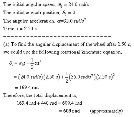 Get Answer A Bicycle Wheel Has An Initial Angular Velocity Of