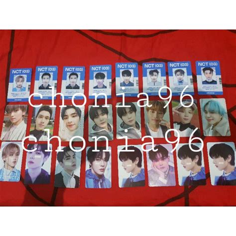 Jual Ready Unsealed Universe Id Card Photocard Set Nct Taeil